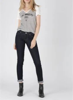 Ikks Slim-fit Jeans Van Stretchkatoen | Blauw -MORGAN Verkoop 2414663