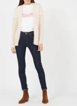 MAISON 123 Slim-fit Jeans Met Hoge Taille | Jeans Onbewerkt -MORGAN Verkoop 2693734