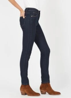 MAISON 123 Slim-fit Jeans Met Hoge Taille | Jeans Onbewerkt -MORGAN Verkoop 2693741