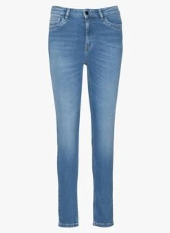 MAISON 123 Skinny Jeans Van Stretchkatoen Met Hoge Taille | Jeans Verschoten -MORGAN Verkoop 2934307