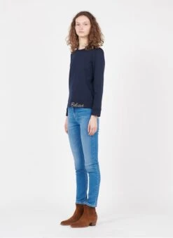 MAISON 123 Skinny Jeans Van Stretchkatoen Met Hoge Taille | Jeans Verschoten -MORGAN Verkoop 2967533