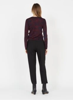 Rechte Broek | Zwart -MORGAN Verkoop 3298201