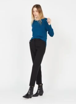 Rechte Broek | Zwart -MORGAN Verkoop 3298208