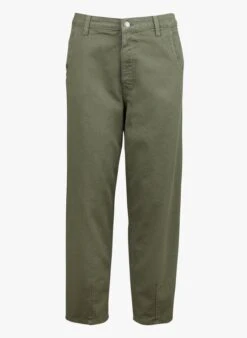 Jeans Met Toelopende Pijpen | Kaki