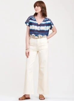 Flared Jeans Van Biokatoenmix | Wit 11 Flared Jeans Van Biokatoenmix | Wit -MORGAN Verkoop 3544561