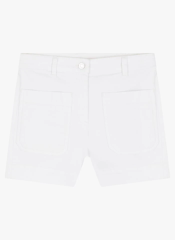 Vanessa Bruno TELIAS - Katoenen Short | Wit 4 Vanessa Bruno TELIAS - Katoenen Short | Wit - Afbeelding 2