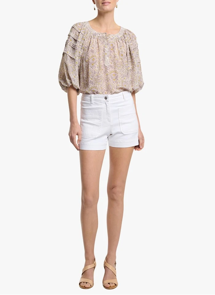 Vanessa Bruno TELIAS - Katoenen Short | Wit 7 Vanessa Bruno TELIAS - Katoenen Short | Wit - Afbeelding 5