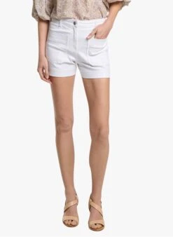 Vanessa Bruno TELIAS - Katoenen Short | Wit