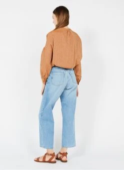 Sessun BAY CRUISE - Rechte, Stonewashed Jeans | Blauw -MORGAN Verkoop 3622839