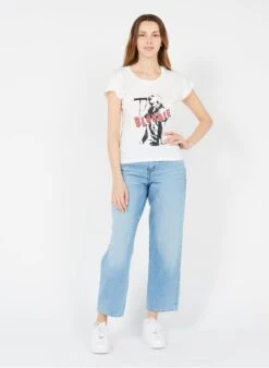 Sessun BAY CRUISE - Rechte, Stonewashed Jeans | Blauw -MORGAN Verkoop 3622851