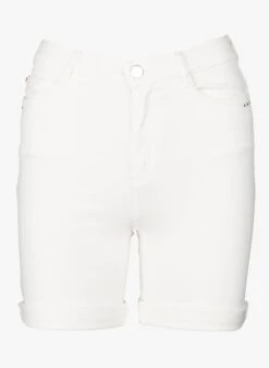 MAISON 123 CARLA - Katoenen Bermuda | Wit -MORGAN Verkoop 3671600