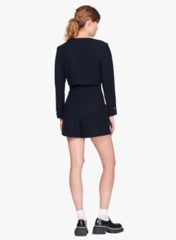 Sandro SEAL - Playsuit Van Tweedstof | Zwart 12 Sandro SEAL - Playsuit Van Tweedstof | Zwart -MORGAN Verkoop 3774088