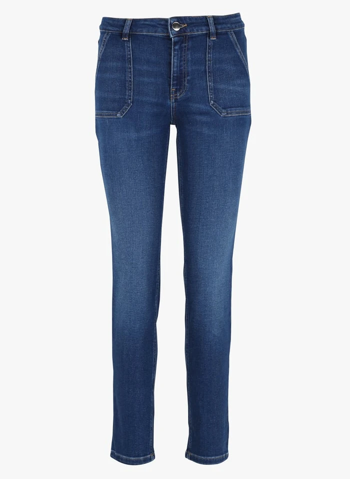 MAISON 123 NALLA - Rechte Jeans Van Biologisch Katoen | Jeans Onbewerkt 6 MAISON 123 NALLA - Rechte Jeans Van Biologisch Katoen | Jeans Onbewerkt - Afbeelding 4