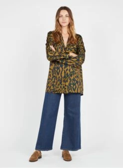 Please Wijde, Katoenen Jeans Met Hoge Taille | -MORGAN Verkoop 3800292