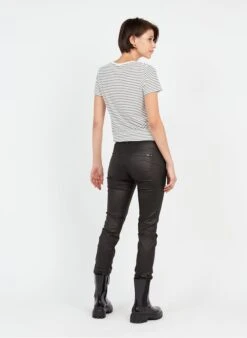 Ikks Slim-fit, Katoenen Broek | Zwart -MORGAN Verkoop 3805623