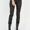 Ikks Slim-fit, Katoenen Broek | Zwart -MORGAN Verkoop 3805628