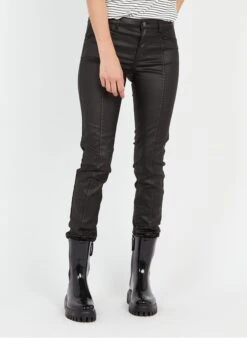 Ikks Slim-fit, Katoenen Broek | Zwart