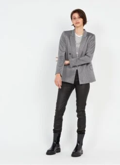 Ikks Slim-fit, Katoenen Broek | Zwart -MORGAN Verkoop 3805630