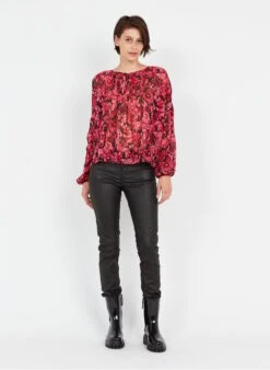 Ikks Slim-fit, Katoenen Broek | Zwart -MORGAN Verkoop 3805639