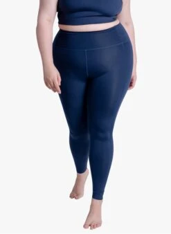 Girlfriend Collective Compressie-sportlegging | Blauw