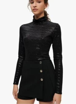 Maje 122IMABOO - Recht Short | Zwart