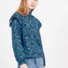 Whistles BOHO - Top Van Biologisch Katoen Met Lange Mouwen | Blauw 1 Whistles BOHO - Top Van Biologisch Katoen Met Lange Mouwen | Blauw -MORGAN Verkoop 3908151