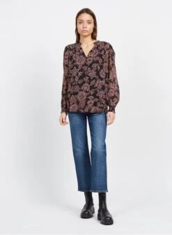 Sessun MARINO - Straight-fit Jeans Van Katoenmix | Jeans Onbewerkt -MORGAN Verkoop 3921575