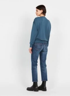 Sessun MARINO - Straight-fit Jeans Van Katoenmix | Jeans Onbewerkt -MORGAN Verkoop 3922467