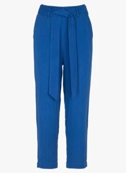 Petite Mendigote THIBAULT - Carrotbroek Van Zachte, Luchtige Katoen | Blauw -MORGAN Verkoop 3923088