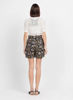Petite Mendigote MARCO - Katoenen Short Met Print | Zwart -MORGAN Verkoop 3924916