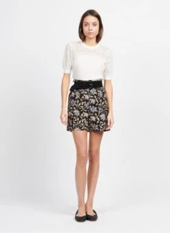Petite Mendigote MARCO - Katoenen Short Met Print | Zwart -MORGAN Verkoop 3924917