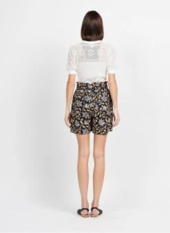 Petite Mendigote MARCO - Katoenen Short Met Print | Zwart -MORGAN Verkoop 3924919