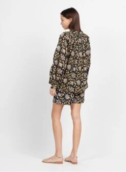Petite Mendigote MARCO - Katoenen Short Met Print | Zwart -MORGAN Verkoop 3924926
