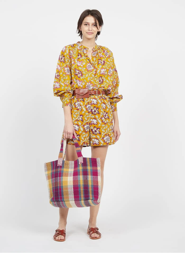 Petite Mendigote MARCO - Katoenen Short Met Print | Geel 10 Petite Mendigote MARCO - Katoenen Short Met Print | Geel - Afbeelding 9