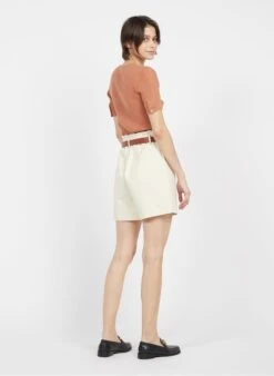 Petite Mendigote MARCO - Recht, Katoenen Short | Wit 18 Petite Mendigote MARCO - Recht, Katoenen Short | Wit -MORGAN Verkoop 3925975 1