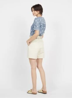 Petite Mendigote MARCO - Recht, Katoenen Short | Wit 23 Petite Mendigote MARCO - Recht, Katoenen Short | Wit -MORGAN Verkoop 3925985