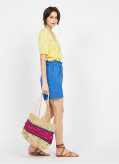 Petite Mendigote MARCO - Recht, Katoenen Short | Blauw -MORGAN Verkoop 3926186