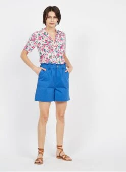 Petite Mendigote MARCO - Recht, Katoenen Short | Blauw -MORGAN Verkoop 3926188