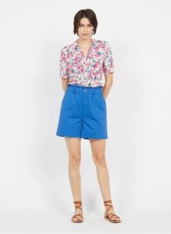 Petite Mendigote MARCO - Recht, Katoenen Short | Blauw -MORGAN Verkoop 3926191