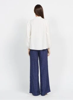 ONE STEP Katoenen Blouse Met Victoriaanse Kraag En Engels Kant | Wit 13 ONE STEP Katoenen Blouse Met Victoriaanse Kraag En Engels Kant | Wit -MORGAN Verkoop 3926926 1