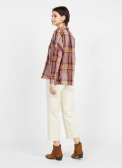 Sessun SEAKEY O - Korte, Katoenen Jeans Met Uitlopende Pijpen | Wit -MORGAN Verkoop 3946561