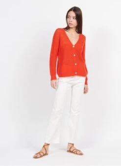 Katoenen Jeans Met Wijd Uitlopende Pijpen | Wit -MORGAN Verkoop 3951183