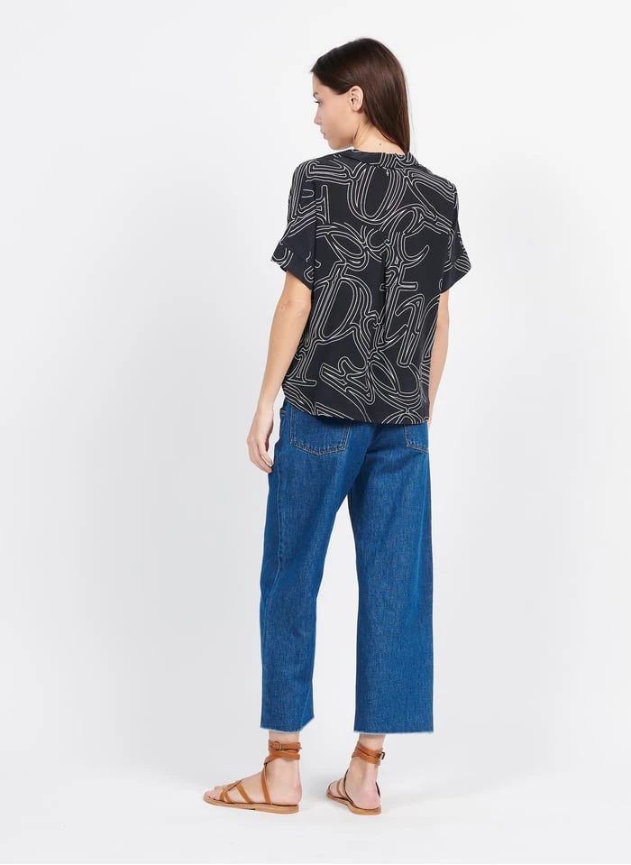 ONE STEP Top Met V-hals En Print | Grijs 8 ONE STEP Top Met V-hals En Print | Grijs - Afbeelding 6