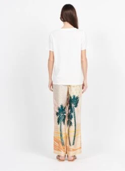 AVERY - Soepelvallende Broek Met Print | Veelkleurig -MORGAN Verkoop 3951265