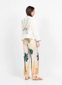 AVERY - Soepelvallende Broek Met Print | Veelkleurig -MORGAN Verkoop 3951280 1