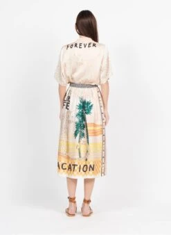 AVERY - Soepelvallende Broek Met Print | Veelkleurig -MORGAN Verkoop 3951284