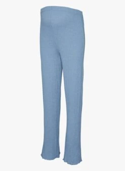 Mamalicious SURIA - Rechte Broek Met Hoge Taille | Blauw