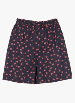Katoenen Short Met Print | Blauw -MORGAN Verkoop 3952214