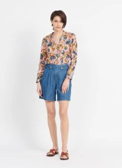 Katoenen Overhemd | Roze -MORGAN Verkoop 3964163