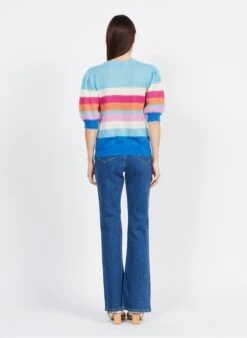 Suncoo ROUAN - Jeans Met Hoge Taille En Wijd Uitlopende Pijpen | Jeans Onbewerkt -MORGAN Verkoop 3980341